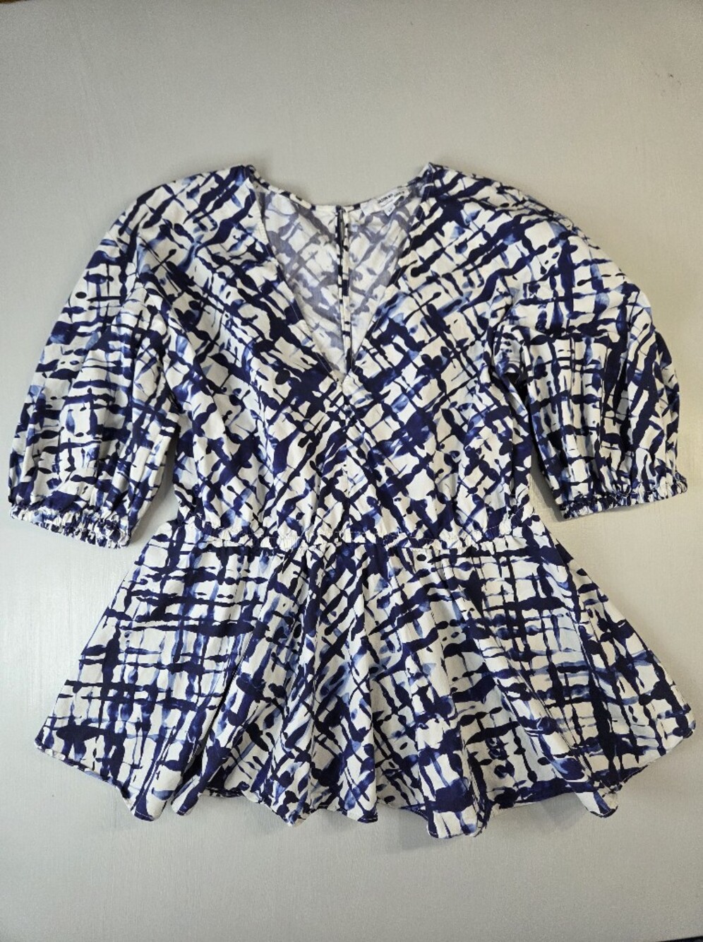 Jason Wu x RTR Puff Sleeve Peplum Top
